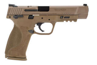 Smith and Wesson M&P 2.0 40SW pistol in flat dark earth